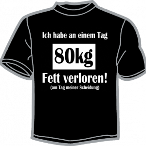 1150-ICH HABE AN EINEM TAG 80kG