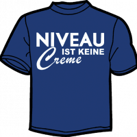0657-NIVEAU IST KEINE CREME 