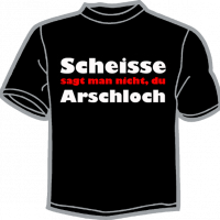0445-SCHEISSE SAGT MAN NICHT,... ARSCHLOCH