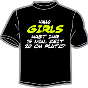 0463-HALLO GIRLS HABT IHR... PLATZ?