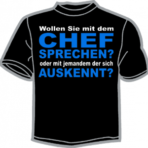 0785-WOLLEN SIE MIT DEM CHEFF SPRECHEN 