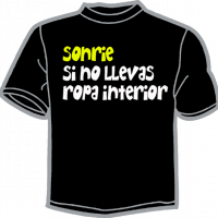 1538-SONRIE SI NO LLEVAS ROPA INTERIOR 