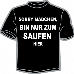 1581-SORRY MADCHEN... SAUFEN