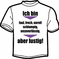 1223-ICH BIN FAUL,...