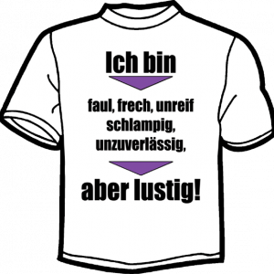 1223-ICH BIN FAUL,...
