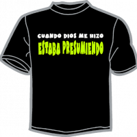 1532-CUANDO DIOS ME HIZO ESTABA PRESUMIENDO 