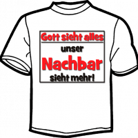 1183-GOTT SIEHT ALLES UNSER... NACHBAR