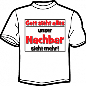 1183-GOTT SIEHT ALLES UNSER... NACHBAR