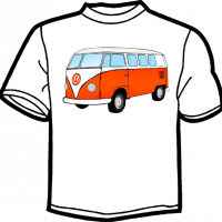 0619-WOLKSVAGEN FURGONETA NARANJA 