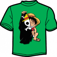 1817-ONE PIECE LUFFY BANDERA