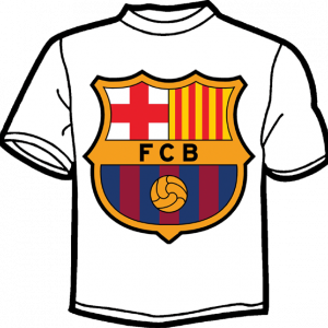 0747-F.C. BARCELONA ESCUDO ROJO