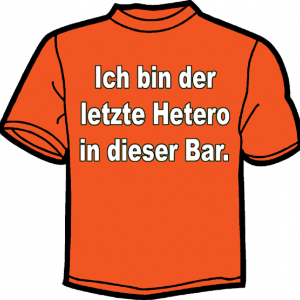 0706-ICH BIN DER LETZTE HETERO IN DIESER BAR. 