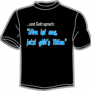 0689-...UND GOTT SPRACH... TITTEN"