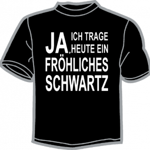 1609-JA ICH TRAGE... SCHWARTZ