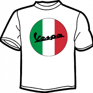 1731-VESPA BANDERA ITALIA 