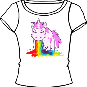 1734-UNICORNIO VOMITANDO 