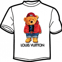 1802-LOUIS VUITTON MARCA OSITO ABRIGO 