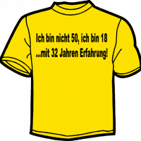 0046-ICH BIN NICHT 50... JAHREN ERFAHRUNG!