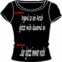 0442-IRGEND SO EIN ARSCH... FRONT