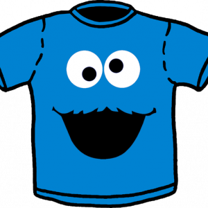 0728-COOKIE MONSTER SESAME STREET 