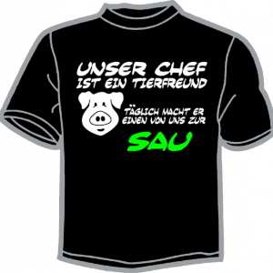 0468-UNSER CHEF IST EIN TIERFREUND..SAU