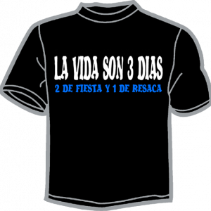 1548-LA VIDA SON 3 DIAS...