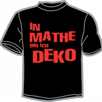 0998-IN MATHE BIN ICH DEKO 