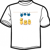 0914-MINIONS ROPA COLGADA 