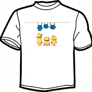 0914-MINIONS ROPA COLGADA 
