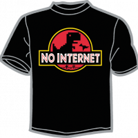 1861-NO INTERNET JUSASSIC PARK