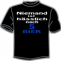 0827-NIEMAND IST... 5 BIER 