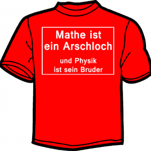0010-MATHE IST EIN ARSCHLOCH