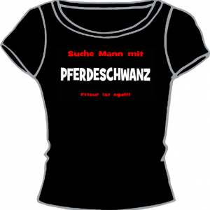 0458-SUCHE MANN MIT PFERDESCHWANZ... EGAL!!