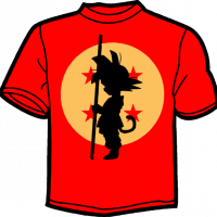 1098-DRAGON BALL GOKU LUNA