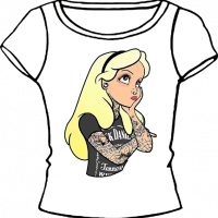 1617-CINDERELLA TATOO