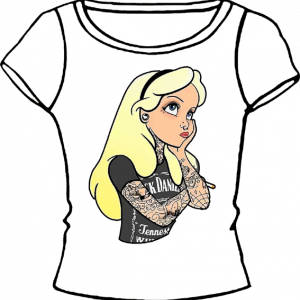 1617-CINDERELLA TATOO