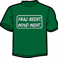 0694-FRAU REDET, WIND WEHT 