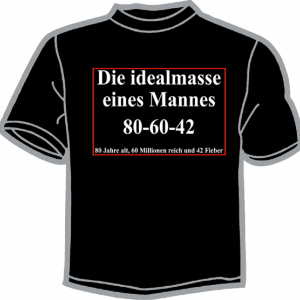1226-DIE IDEALMASSE EINES MANNES 80-60-42 