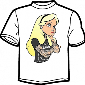 1617-CINDERELLA TATOO
