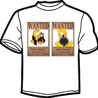 1379-HOMER SIMPSON WANTED 