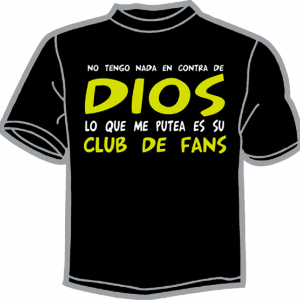 1510-NO TENGO NADA EN CONTRA DE DIOS...