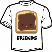 0513-BEST FRIENDS NUTELLA (FRIENDS)